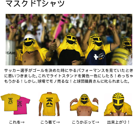 マスクドTシャツ