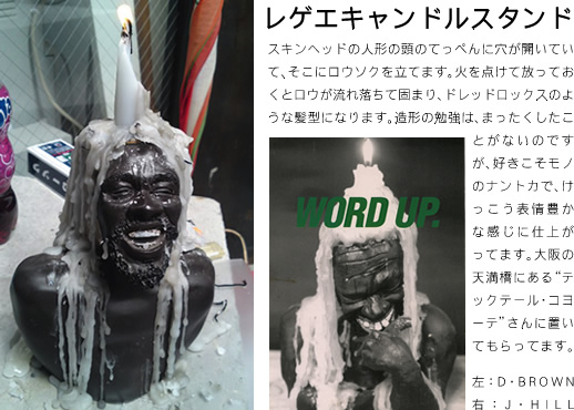 レゲエキャンドルスタンド